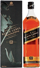 Black Label, gift box, 1 л