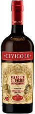 Sibona, Civico 10 Vermouth di Torino Rosso Superiore, 0.75 л