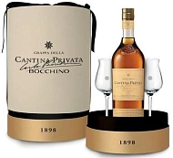 Bocchino, Cantina Privata 12 anni, gift box with 2 glasses, 0.7 л