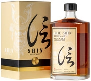 The Shin Pure Malt Mizunara Japanese Oak Finish gift box 0.7 л