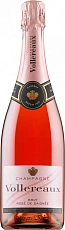 Vollereaux, Brut Rose de Saignee, Champagne AOC