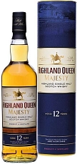 Highland Queen Majesty 12 yo Single Malt Scotch Whisky 0.7л