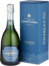 Canard-Duchene, Charles VII Blanc de Blanc, Champagne AOC, gift box, 0.75 л