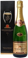 Louis Bouillot, Brut Grande Reserve, Cremant de Bourgogne AOC, gift box