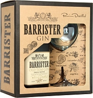 Barrister Old Tom, gift box with glass, 0.7 л