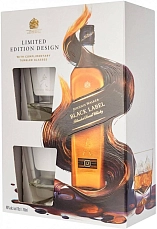 Black Label, with 2-glass box, 0.7 л