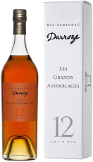 Darroze, Les Grands Assemblages 12 ans d'age, Bas-Armagnac, gift box, 0.7 л