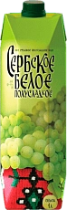 Vino Zupa, Сербское, белое полусладкое 1 л
