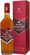 Royal Highland Blended Malt gift box 0.75 л