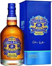 Chivas Regal 18 years old, with box, 0.7 л