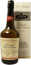 Christian Drouin, Calvados Pays d'Auge Tres Pomme, gift box, 0.7 л
