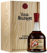 Lheraud Cognac Vieux Millenaire, wooden box, 0.7 л