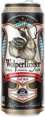 Wolpertinger Dunkles Hefeweissbier, in can, 0.5 л