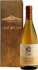 Les Cretes, Chardonnay Cuvee Bois, 2013, wooden box, 1.5 л