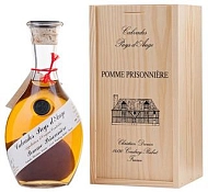 Calvados Pays d'Auge Pomme Prisonniere, wooden box, 1 л