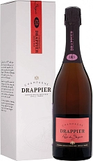 Drappier Brut Rose Champagne AOP in gift box 0.75л