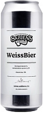Salden's, WeissBier, in can, 0.5 л
