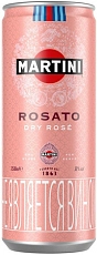 Martini Rosato Dry, in can, 250 мл