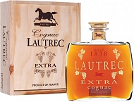 Lautrec Cognac EXTRA Grande Champagne Premier Cru (gift box) 0.7л
