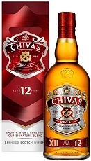 Chivas Regal, 12 Years Old, with box, 0.75 л