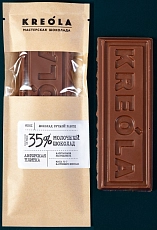 Kreola, Молочный шоколад, Авторская плитка, 60 г