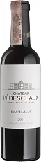 Chateau Pedesclaux Grand Cru Classe Pauillac AOC 2014 375 мл