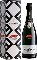 Ferrari, Brut Formula 1, Trento DOC, gift box, 0.75 л
