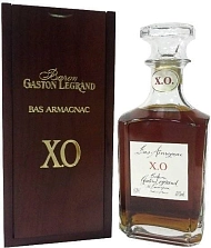 Baron G. Legrand XO Bas Armagnac, decanter wooden box, 0.7 л