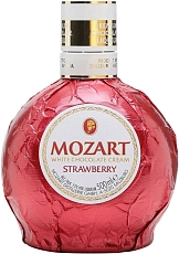 Mozart White Chocolate Cream Strawberry, 0.5 л