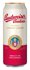 Budweiser Budvar Svetly Lezak, in can, 0.5 л
