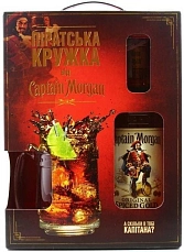 Captain Morgan Spiced Gold, gift box with mug, 0.7 л