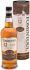Tomintoul Speyside Glenlivet Oloroso Sherry Cask Finish Single Malt Scotch Whisky 12 YO (gift box) 0.7л