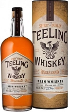 Teeling, Irish Whiskey Single Grain, gift tube, 0.7 л