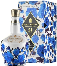 Chivas, Royal Salute, 21 years old, The Couture Collection (White), with box, 0.7 л