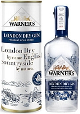 Warner's London Dry Gin, in tube, 0.7 л
