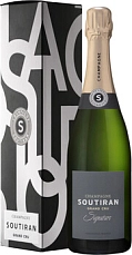 Шампанское Soutiran Signature Grand Cru Brut Champagne AOC gift box