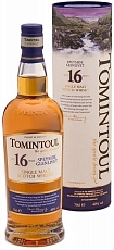 Tomintoul Speyside Glenlivet Single Malt Scotch Whisky 16 YO (gift box) 0.7л