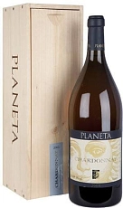 Planeta, Chardonnay, Sicilia IGT, 2016, wooden box, 1.5 л