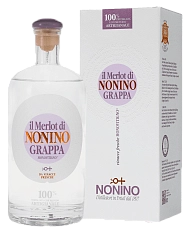 Grappa Monovitigno Il Merlot di Nonino, 2018 г.