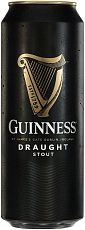 Guinness Draught (with nitrogen capsule), in can, 0.44 л